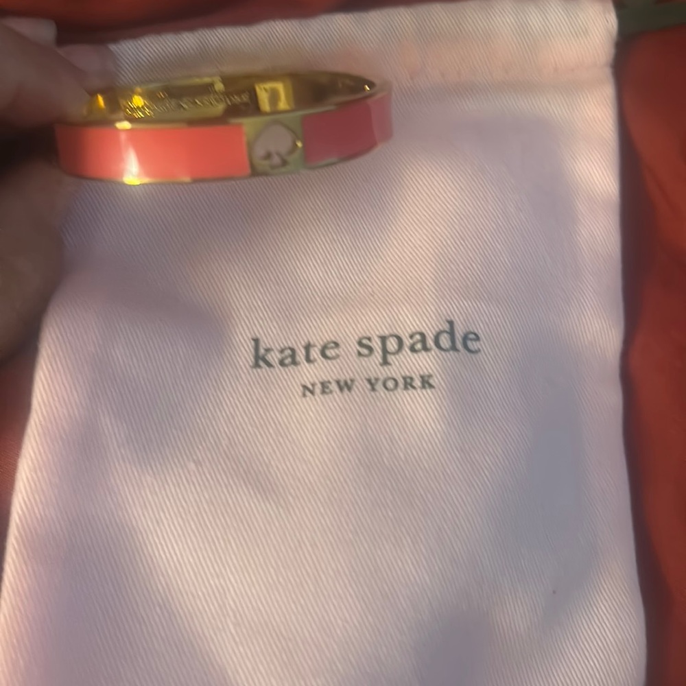 Kate spade ♠️ pink bracelet